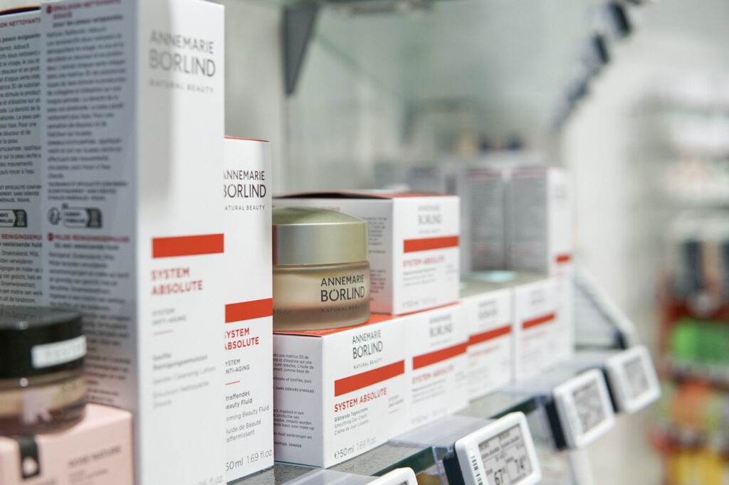 Kosmetik-Sortiment Kur-Apotheke