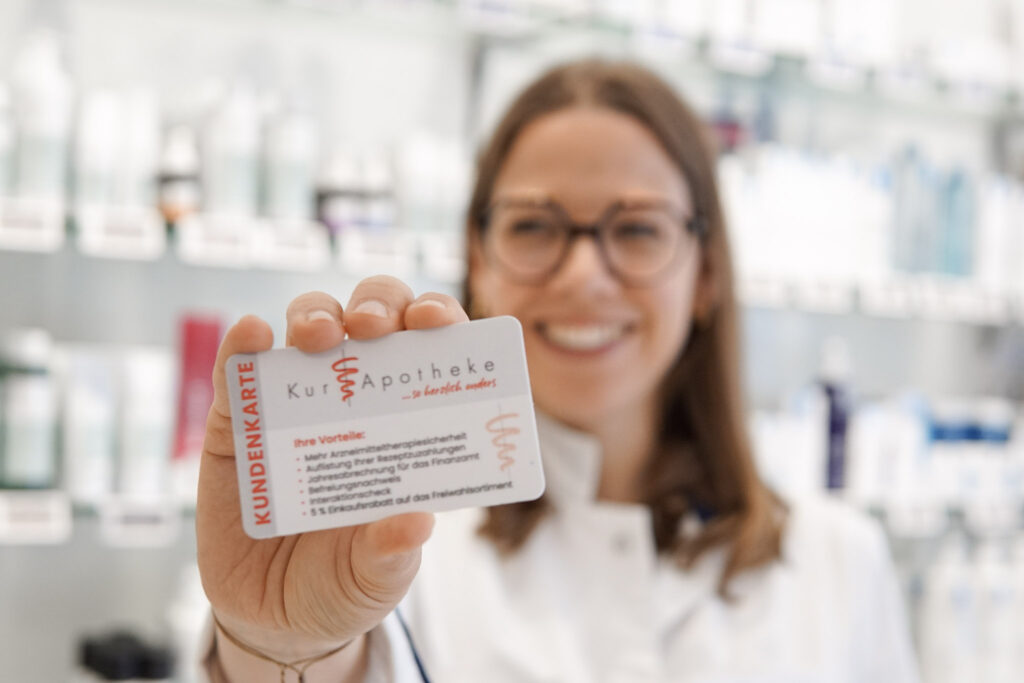 Kundenkarte der Kur-Apotheke Kirchzarten